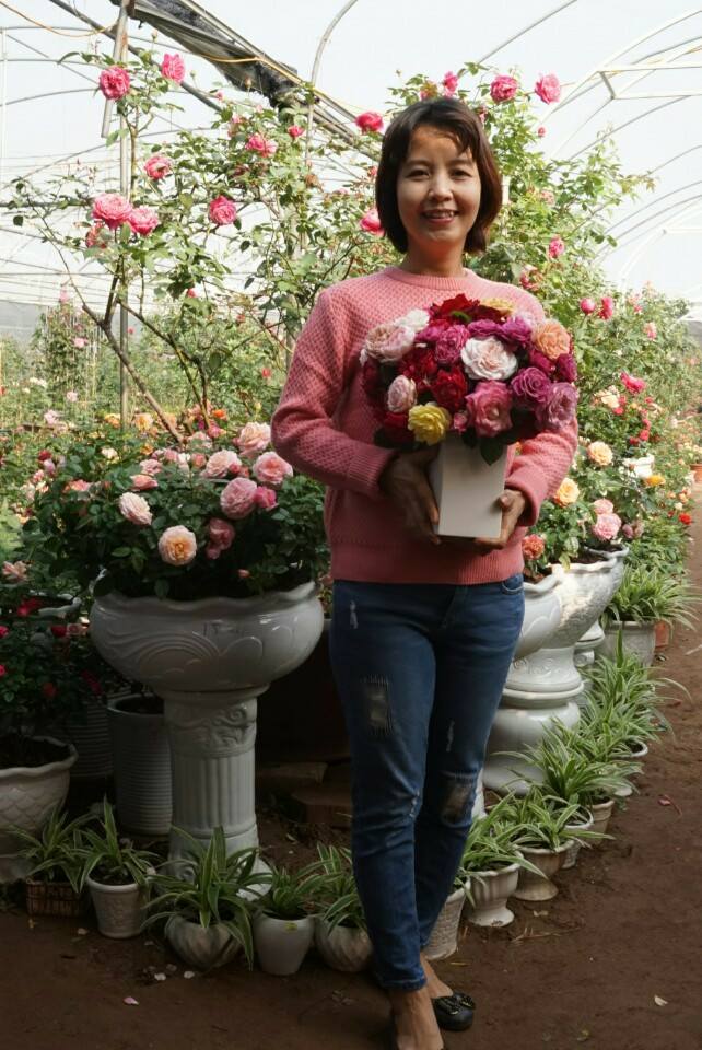 ảnh chụp tại thiên đường hoa