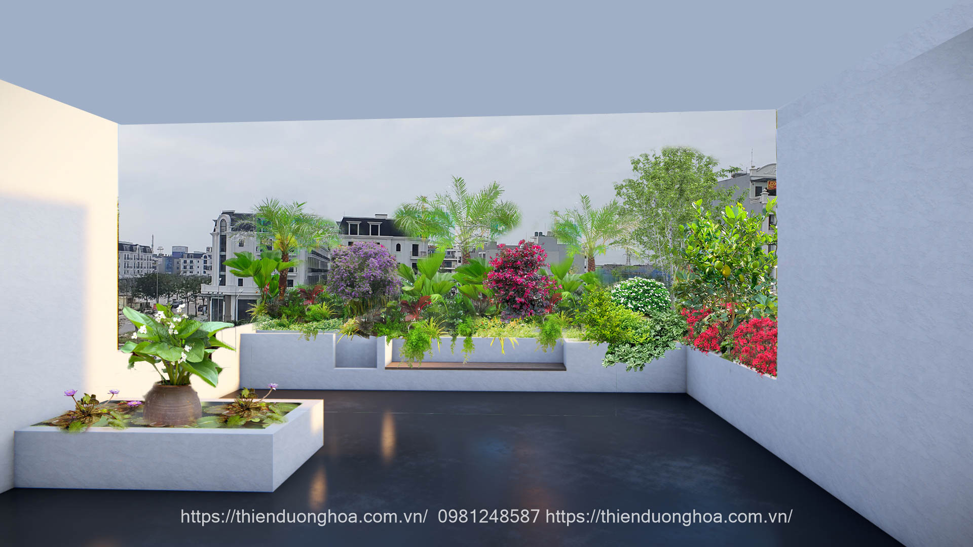 Bí Quyết Thiết Kế Sân Vườn Trên Mái: Biến Mơ Ước Thành Hiện Thực