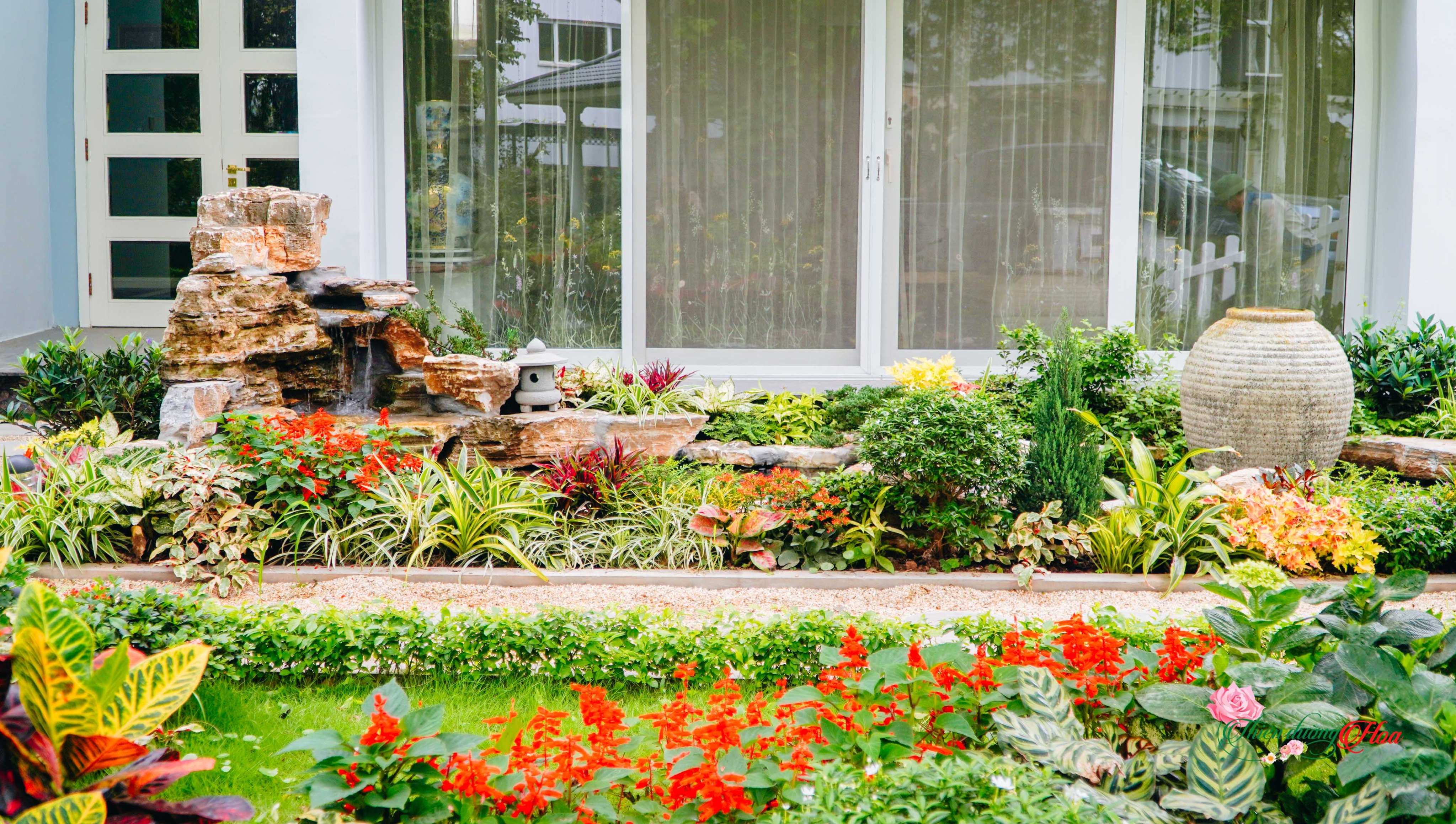 Thiết Kế Thi Công Cảnh Quan Sân Vườn Tại Biệt Thự Vườn Mai-Ecopark