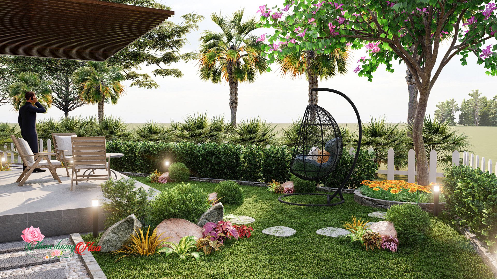 7 lý do khiến bạn nên đầu tư vào thiết kế cảnh quan sân vườn